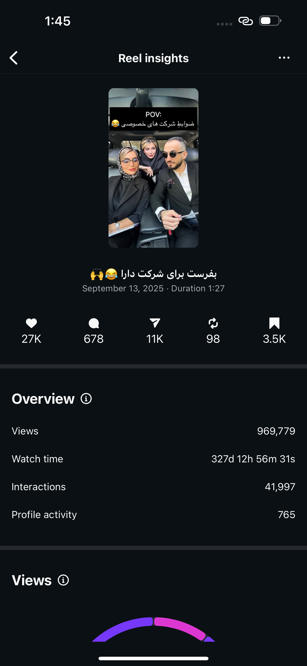 Reaction stats 1